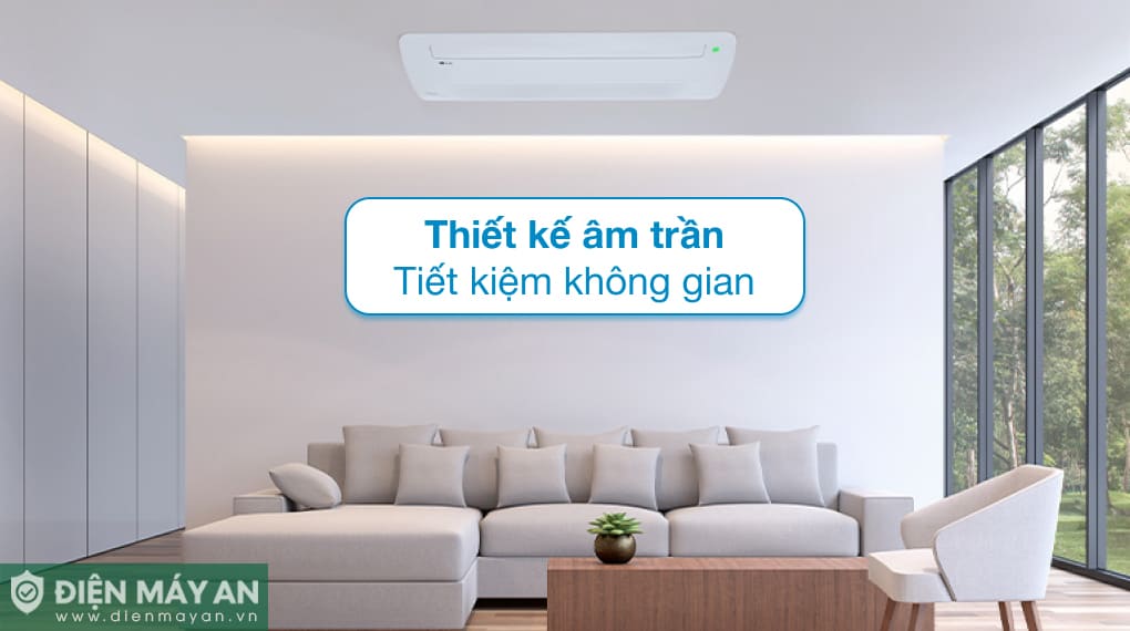 Điều hòa âm trần LG Inverter 18000 BTU 1 hướng thổi ZTNQ18GTLA0